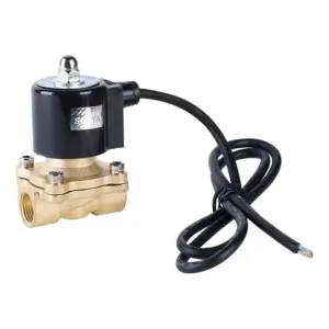 2W-W reeks vol waterdigte koper solenoïde klep vir musiek fontein