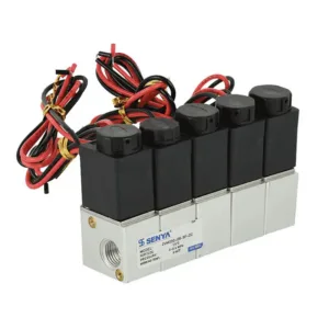 2VM reeks kompakte grootte modulêre ontwerp solenoïde klep met gietyster