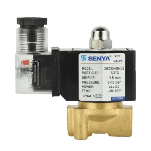 2W-reeks geelkoper-direkte-werkende solenoïdeklep