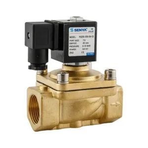 PU220 direk werkende vierkantige vorm koper solenoïde klep met langer lewensduur