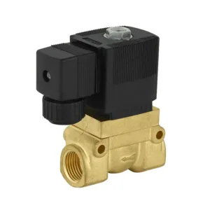 5404 series high pressure pilot operated solenoid valve with piston PTFE seal design