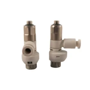 GSC series scale flow regulation function pneumatic push-in fitting with the locker nut