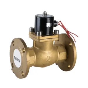 USF series pilot operated steam solenoid valve with flange connection