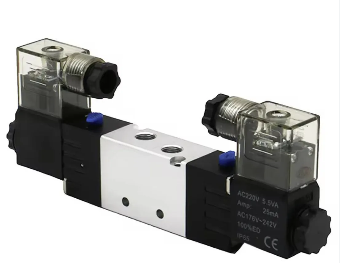 válvula solenoide doble