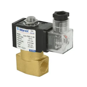 KSD series compact 3/2 ways solenoid valve with top exhaust outlet