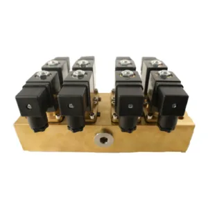 SYW2M series compact design double deck manifold with side or bottom outlet