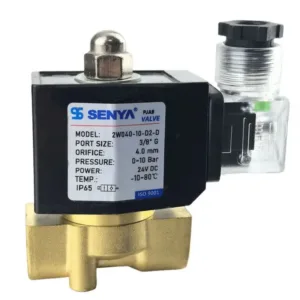 2W040-10-D2-D series compact size direct acting solenoid valve with DIN COIL