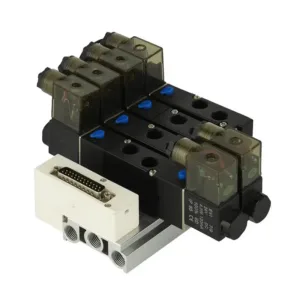 SW series 5/2 ways manifold hybrid combination type directional valve with D-sub connector