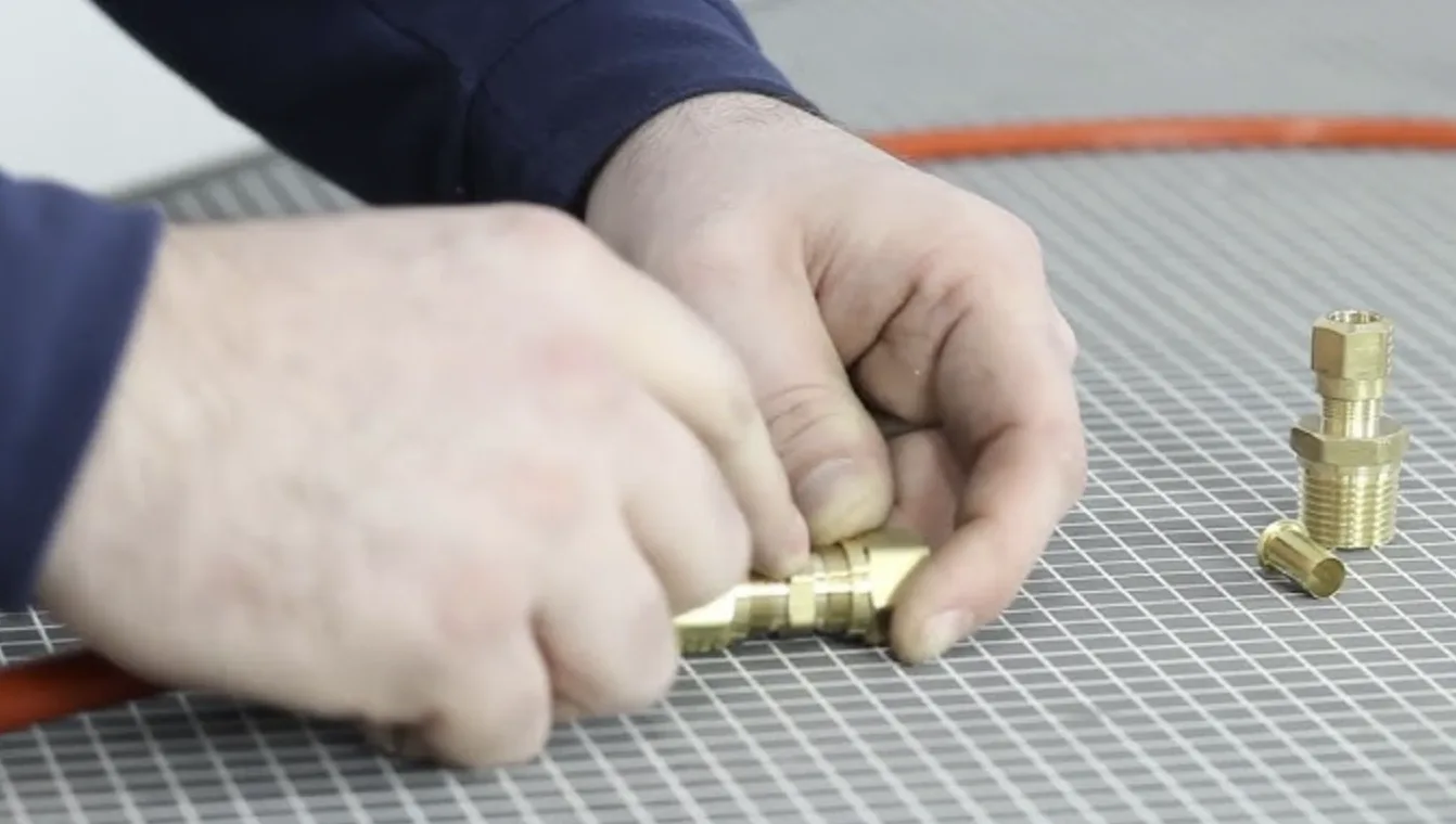 Remove Pneumatic Push-In Fittings