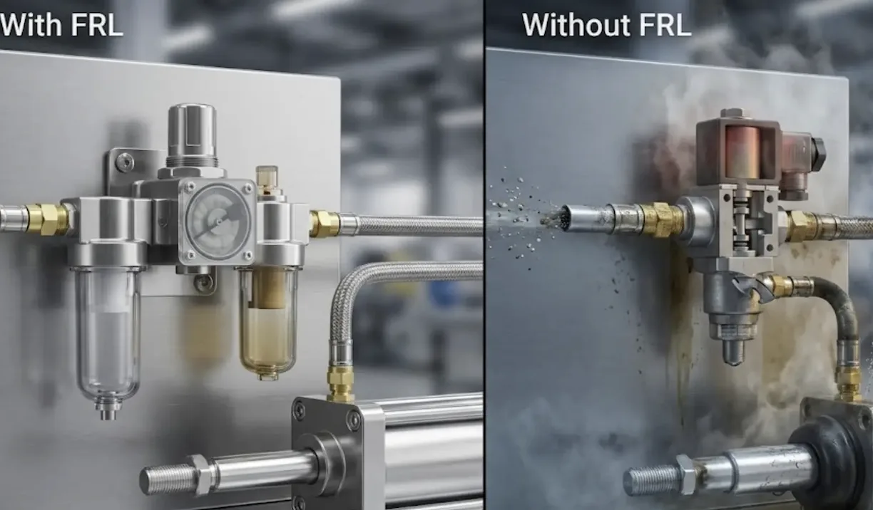 How Does an FRL Unit Work? 